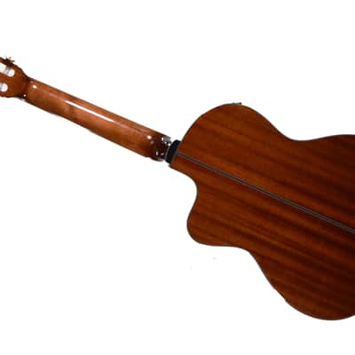 Ibanez GA6CE-AM Classical Cutaway Nylon String Acoustic Guitar 2026 - Natural Gloss Finish image 5