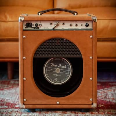 Two-Rock Studio Overdrive 35W 1x12 Combo - Tobacco Suede Cane Cloth Buckskin Piping image 6