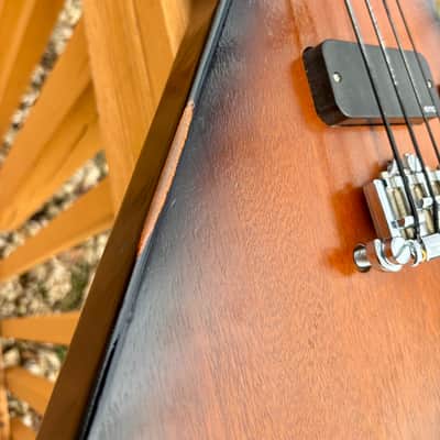 2012 Gibson Explorer Bass - Tobacco Sunburst w/ hard case image 10