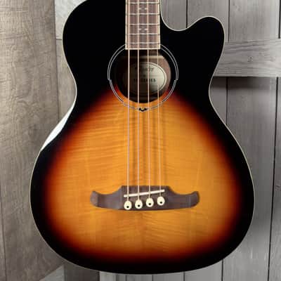 Fender FA-450CE Bass, Laurel Fingerboard, 3-Color Sunburst Acoustic Bass Guitar 0971443032 image 2