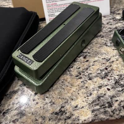Shin's Music Pro Vibe DX Univibe With Foot Controller2019 Green Hammertone image 7