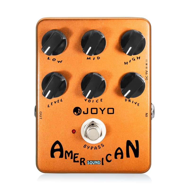 Joyo JF-14 Overdrive Guitar Pedal American Sound Amp Simulator True Bypass image 1