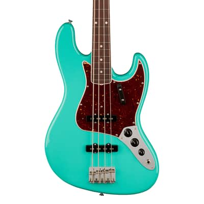 Fender American Vintage II 1966 Jazz Bass - Rosewood Fingerboard, Sea Foam Green image 1