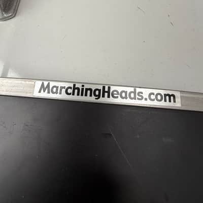Dynasty 22" Marching Bass Drum w/ Irvington HS Bulldogs Head - Safe-T-Loc Hoops - Made in Mexico - Used image 5