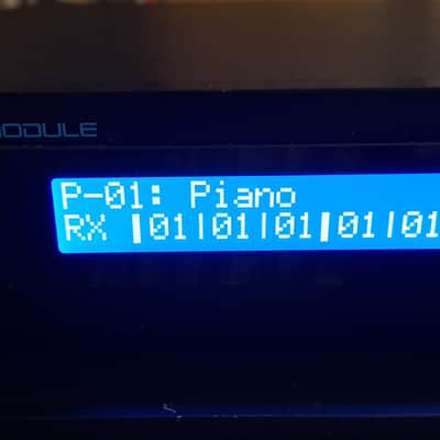 Roland U-220 Rack Synthesizer Module, new blue display image 4