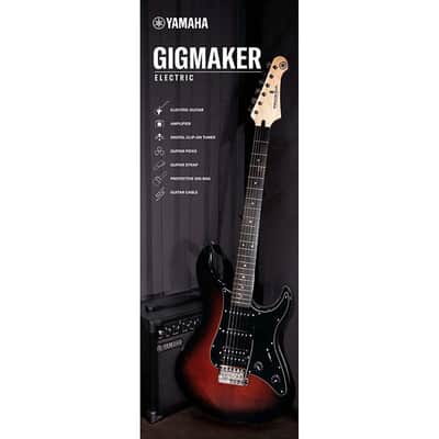 Yamaha Gigmaker PAC012DLX Pacifica Electric Guitar – Old Violin Sunburst image 3