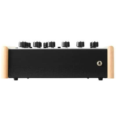 Alpha Recording System MODEL9100B 4-Channel Rotary DJ Mixer with Wooden Sides (limited silver edition) image 4