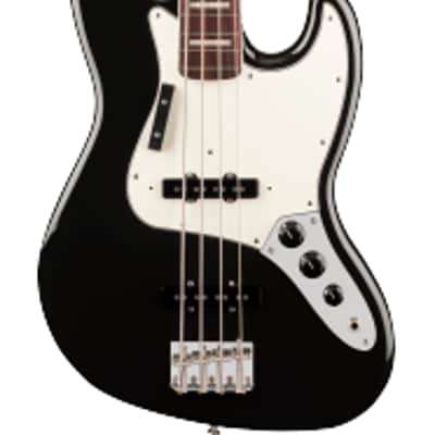 Fender Vintera III Early '70s Jazz Electric Bass. Rosewood Fingerboard, Black image 4