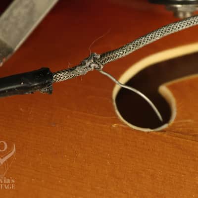 1965 Epiphone A412 Triumph Sunburst with wide nut width image 25