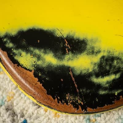 Fender Custom Shop 1957 Heavy Relic HSS Stratocaster - Graffiti Yellow/Black image 21