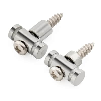 Brio Pro Steel Barrel Style String Trees / String Guides — Set of 2 - Chrome image 4