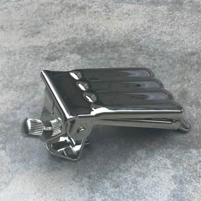 Banjo Tailpiece - Nickel Plated Clamshell Style image 4