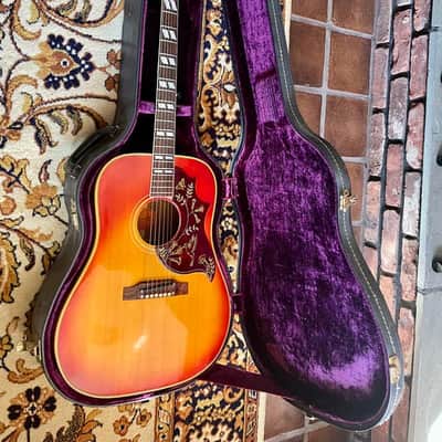 Gibson Hummingbird 1966 Cherry Sunburst image 15