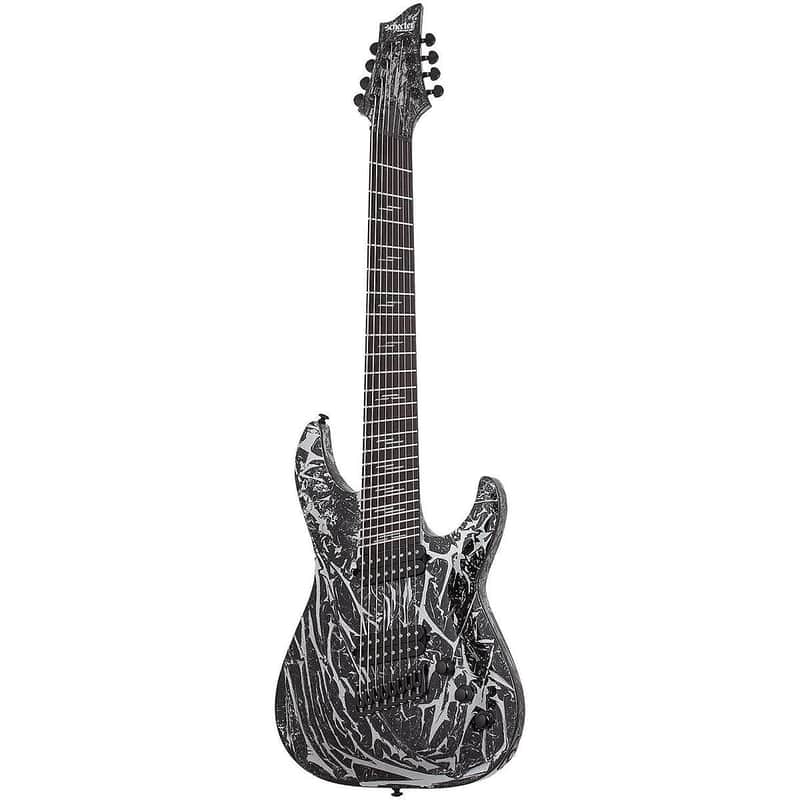 Schecter C-8 Silver Mountain Multiscale image 1