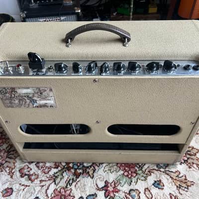 Vintage Rare Limited Edition Tolex Oxblood Grill Fender Blues Deluxe 2-Channel 40-Watt 1x12" Guitar Combo 1993 - 1996 image 11