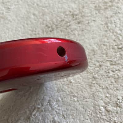 Metallic Red Dean Bass Solid Basswood Body image 7