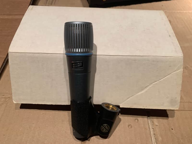 Shure BETA 57 Supercardioid Dynamic Microphone 1990s - Black image 1