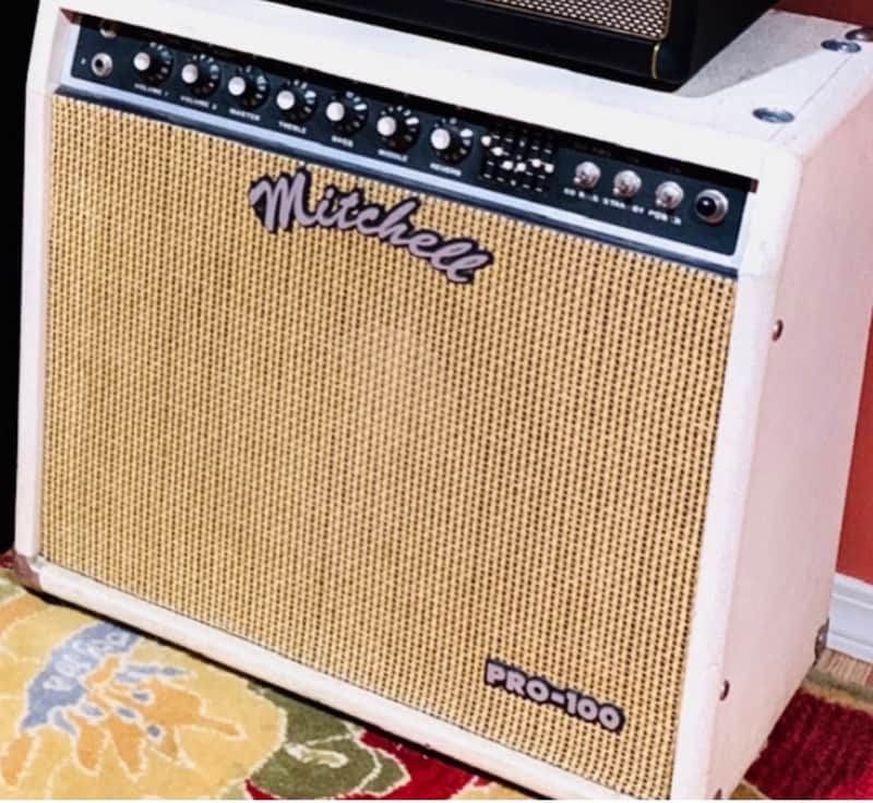 Vintage Mitchell Pro 100 Combo Amp 1977 image 1