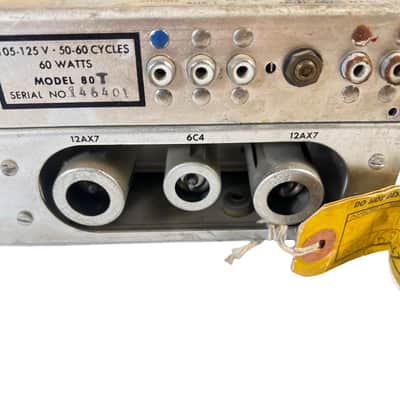 The Fisher Series Eighty Model 80-T AM/FM Tube Tuner Preamplifier (Untested - Sold AS IS) image 8