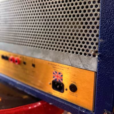 Marshall 6100 30th Anniversary Series 3-Channel 100-Watt Guitar Amp Head 1992 - 1997 - Blue Rare Edition image 12