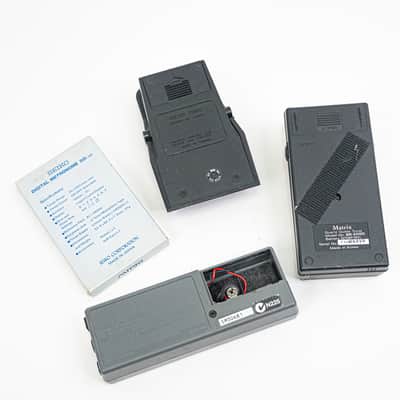 Set of 4 Tuners / Metronomes – Matrix SR-2000 Banana BT-2 Boss TU-8 Seiko DM-20 image 6