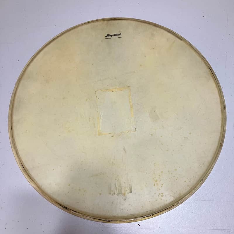 Slingerland 20” calf bass drum head 1950’s or 60’s - Calf skin image 1
