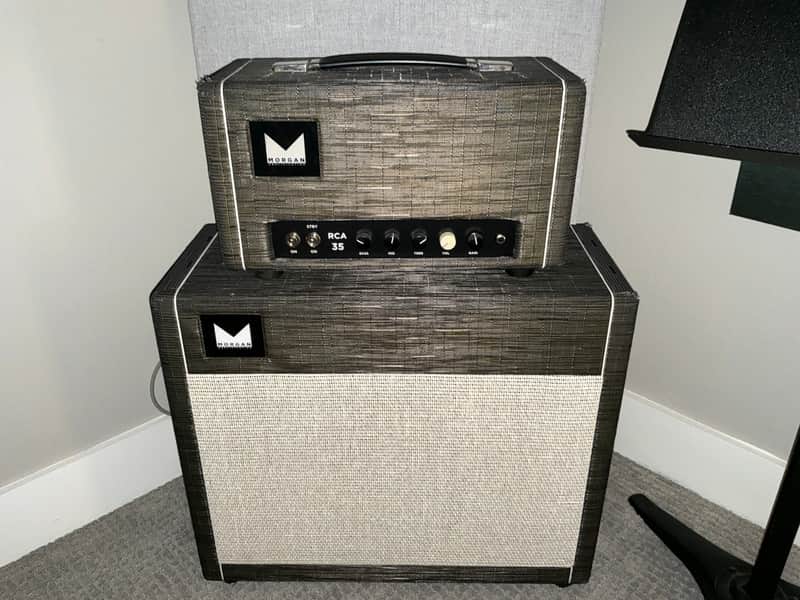 Morgan Amplification RCA35 35w Guitar Head 2010s - Silver image 1
