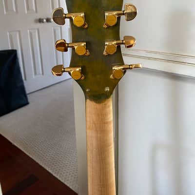 Handmade Electric Guitar - Custom Build See Through Body - Brown Nitro Finish. image 7