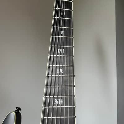 Schecter C-8 SLS Elite Evil Twin Multiscale 2021 - Present - Satin Black image 9