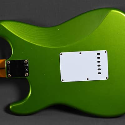 Fender Custom Shop Stratocaster 1955 Journeyman Relic HSS Lime Green 2024 - Lime Green image 10