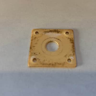 Gibson les paul jack plate 1957 - cream image 2