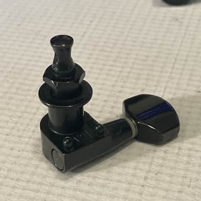 2010's Indonesian Era Ibanez RG & S Series Black Dual Pin Tuning Pegs Tuners 6 In LIne image 9