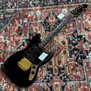 *NEW IN BOX* 2025 Fender Japan Limited Edition Traditional Collection, 60's Mustang Black Pearl Gold with Matching Headstock - MIJ JD25