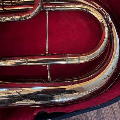 King 627 Baritone Horn – 1930s Pre-War – Upright Bell – H.N. White USA image 6