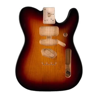 Fender Deluxe Series S/S/H Telecaster Alder Body (3 Colour Sunburst) image 1