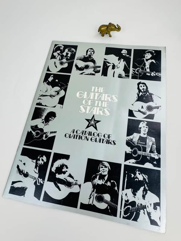 Ovation "The Guitars of the Stars" Catalog 1976 image 1
