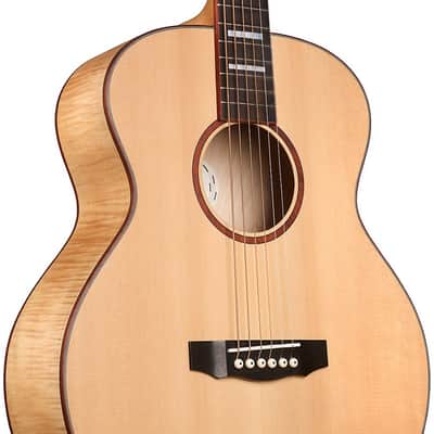 Guild Jumbo Junior Reserve Maple Acoustic-Electric Guitar Regular Natural image 7