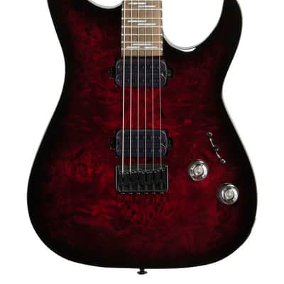 Schecter Omen Elite-6 Electric Guitar Black Cherry Burst image 3