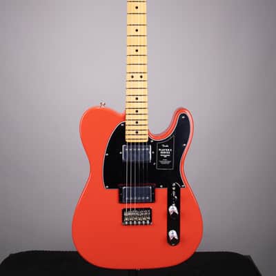Fender Player II Telecaster HH Electric Guitar - Coral Red with Maple Fingerboard image 2