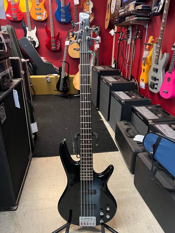 Ibanez Gio GSR205EXMOL 5-String Electric Bass 2010s - Black image 1