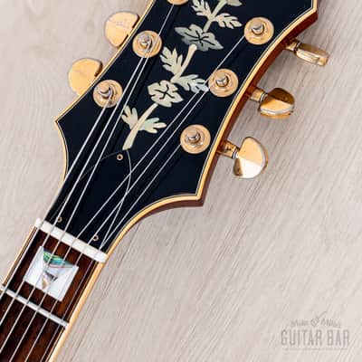 1993 Epiphone Emperor J Sunburst Archtop Electric Guitar Near-Mint w/ Case, Gibson & Duncan Humbuckers, Japan Terada image 4