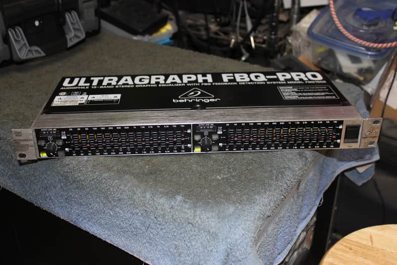 Behringer FBQ1502HD Dual 15-Band Graphic Equalizer image 1