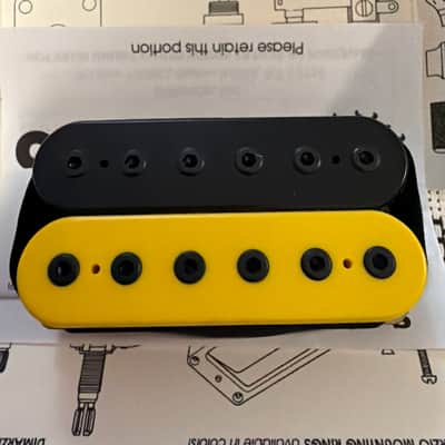 DiMarzio DP150 1995 - Black and yellow image 1