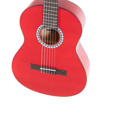 GEWA Basic Classical Guitar 3/4, Transparent Red (PS510143) image 5