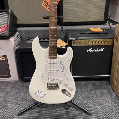 Signed Johnny & Edgar Winter S Type - white image 1