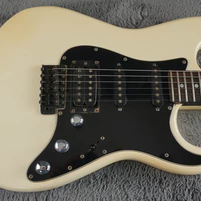 Tokai Super Edition Japan HSS S-Style White Electric Guitar image 6