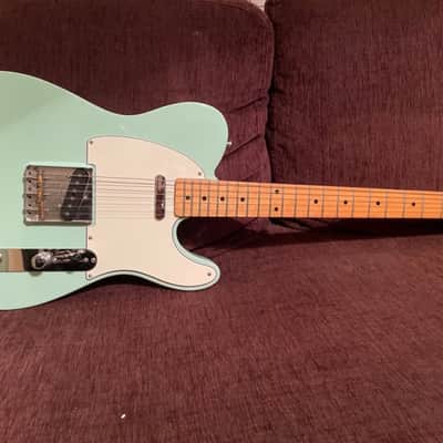 Fender Vintera '50s Telecaster Modified with Maple Fretboard 2019 - 2023 - Surf Green image 9