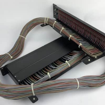 ADC 96 Bantam TT patchbay connected to ADC UP-96NMKII PPC RACKMOUNT PATCHBAY 4 image 11