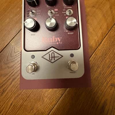 Universal Audio Ruby ’63 Top Boost Amplifier - Ruby / Silver image 1