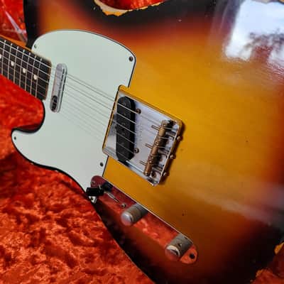 Fender Custom Shop ’59 Telecaster Relic Lefthand Lefty Left-Handed image 6